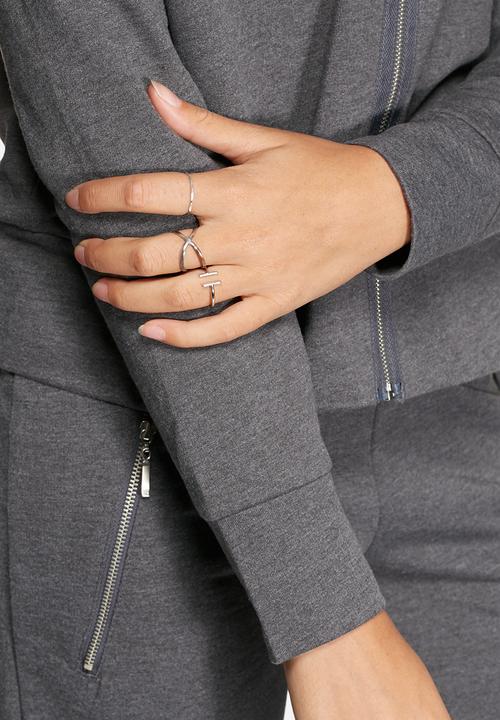 Jacqueline de Yong - Zippy Hooded Sweat