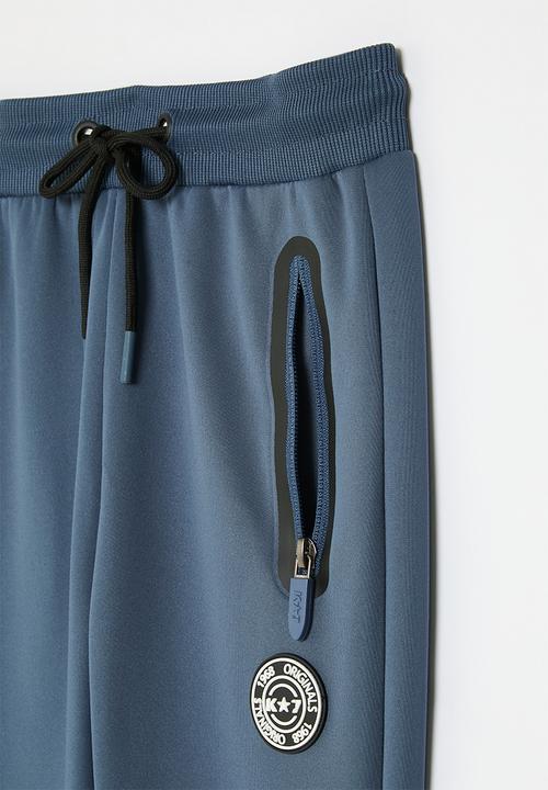 K-STAR 7 - Ghost boys trackpants - steel blue