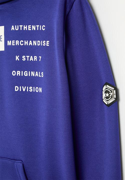 K-STAR 7 - Anthony boys top - deep royal