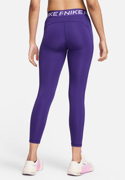 Nike - W np df mr 7/8 grx tight - court purple/lilac bloom/white