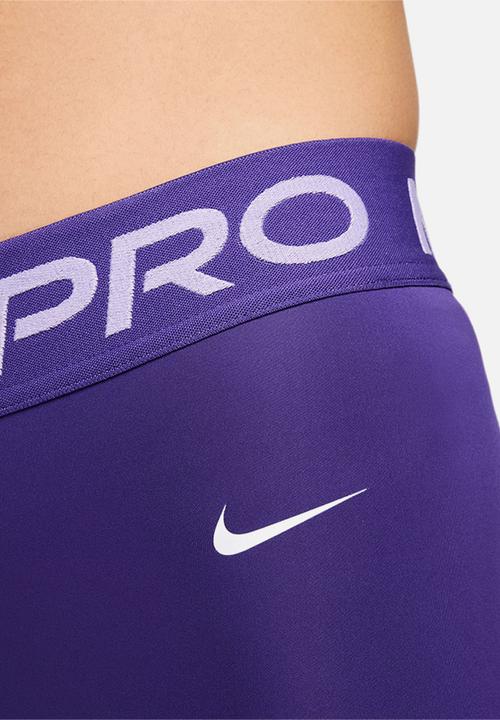 Nike - W np df mr 7/8 grx tight - court purple/lilac bloom/white