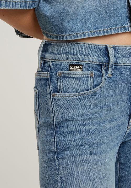 G-STAR - 3301 Skinny Wmn - sun faded blue donau