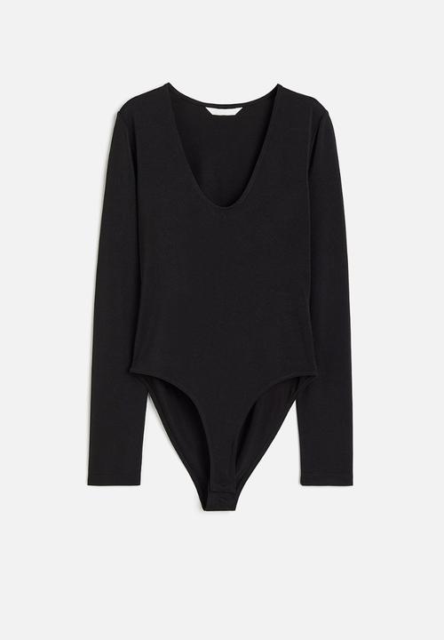 H&M - Jersey body - black