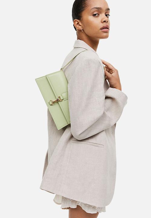 H&M - Small shoulder bag - light green