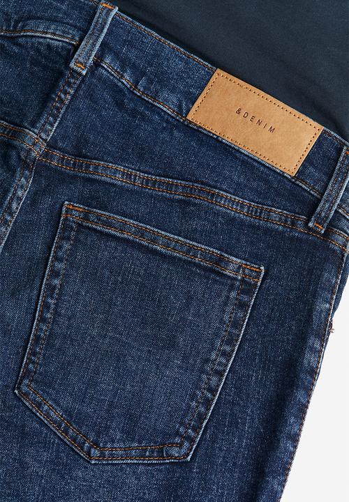 H&M - Mama skinny jeans - dark denim blue