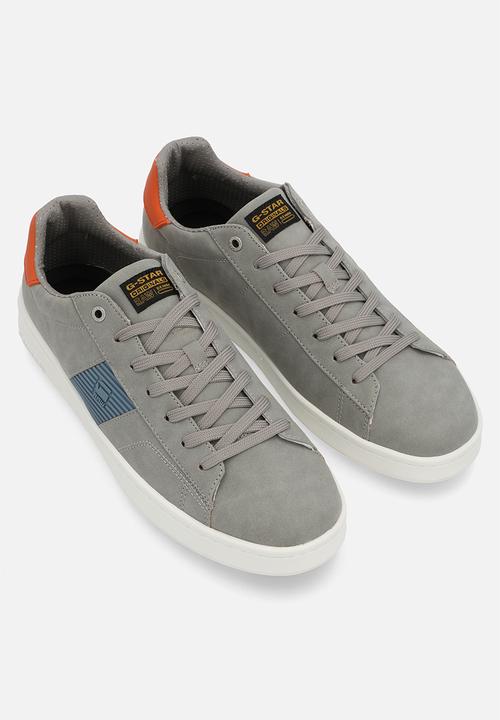 G-STAR - Recruit II TPO Blocked Sneakers - Light Grey & Blue 