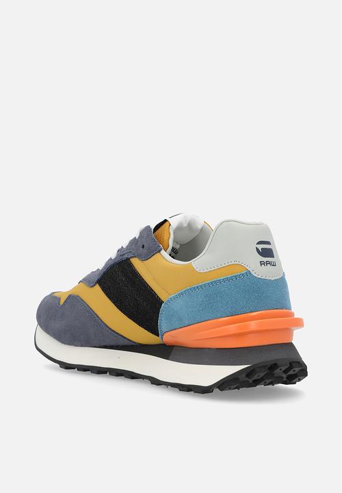 G-STAR - Abner Blocked Sneakers - Ochre & Blue 
