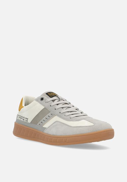 G-STAR - Scott Gum Blocked Sneakers - Off White & Grey 