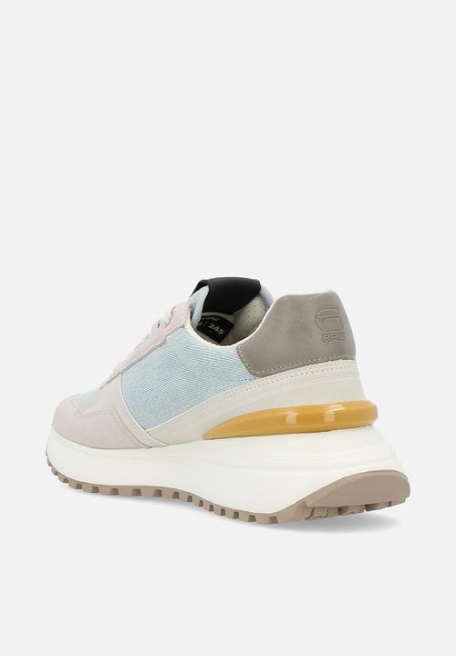 G-STAR - Lyn Denim Sneakers - Light Blue & Off White 