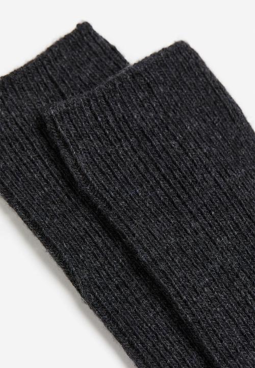 H&M - Knee socks - dark grey