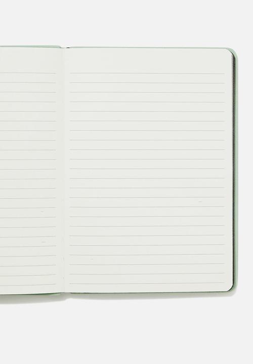 Typo - A5 Buffalo Journal - Smoke Green