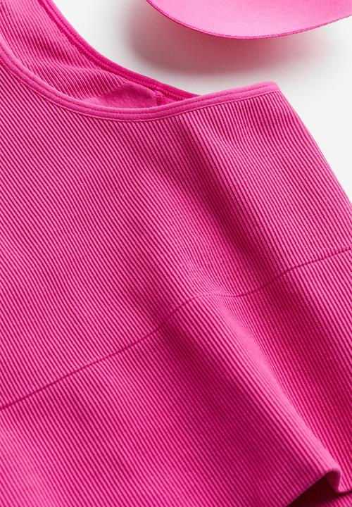 H&M - Drymove™ medium support sports bra - cerise