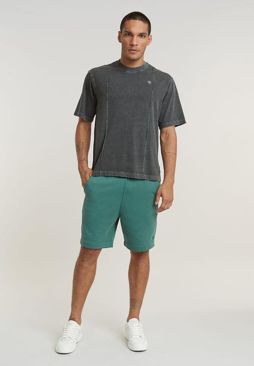G-STAR - Premium core sw short Pacior sweat r - blue spruce