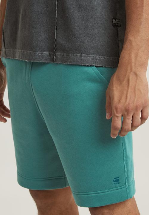 G-STAR - Premium core sw short Pacior sweat r - blue spruce