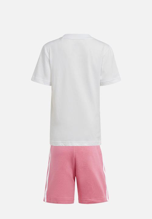 adidas Originals - Short Tee Set - Pink Fusion