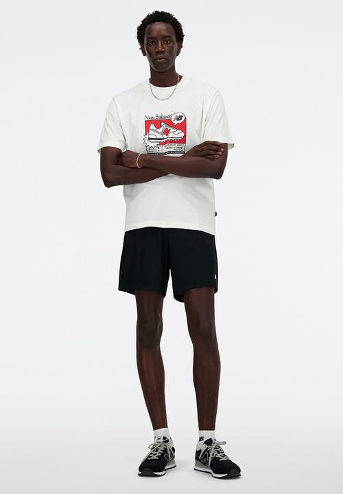 New Balance  - New Balance Ad Tee - Sea Salt