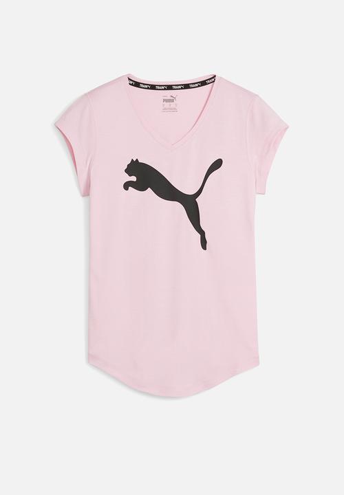 PUMA - Train Favorite Heather Cat Tee - Grape Mist