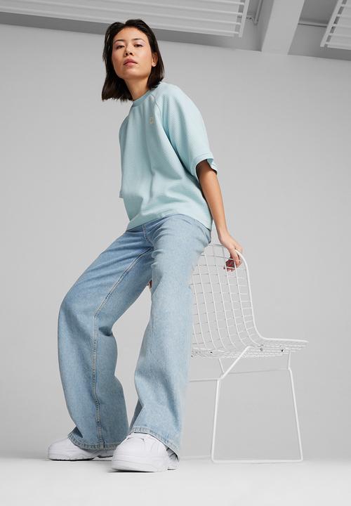 PUMA - Infuse Relaxed Tee - Turquoise Surf