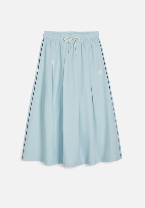 PUMA - Infuse Pleated Midi Skirt - Turquoise Surf