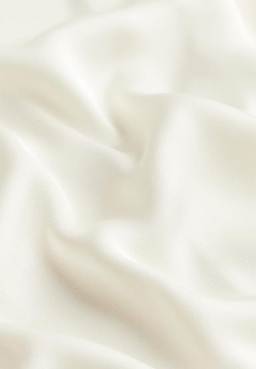 H&M - Satin blouse - white