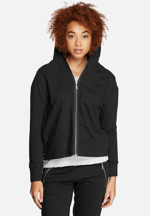 Jacqueline de Yong - Zippy Hooded Sweat