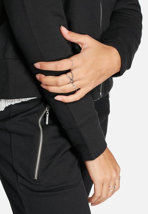Jacqueline de Yong - Zippy Hooded Sweat