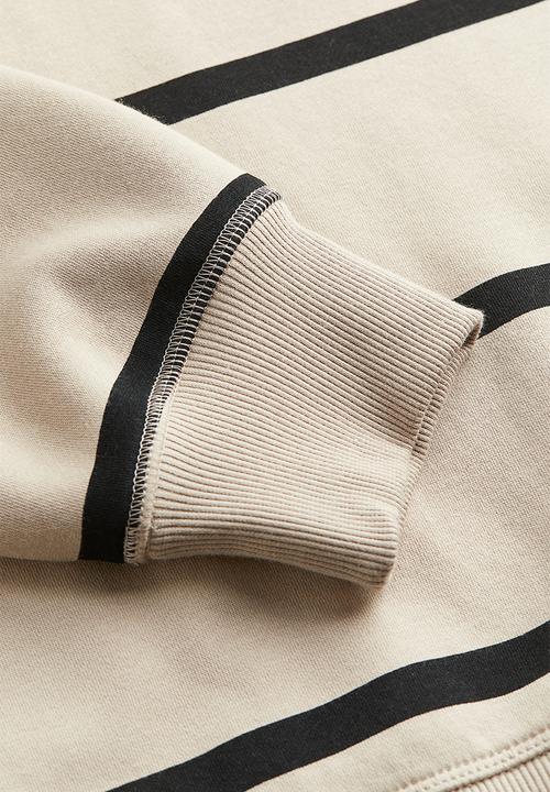 H&M - Sweatshirt - beige/striped