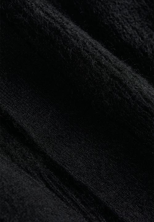 H&M - Tie-belt cardigan - black