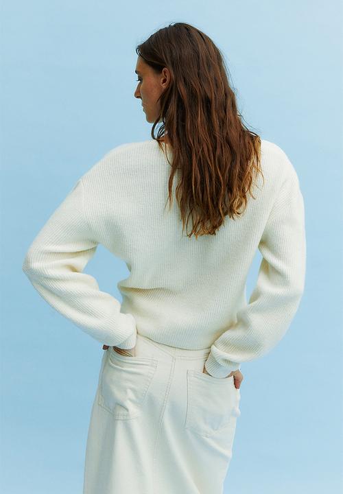 H&M - V-neck jumper - cream