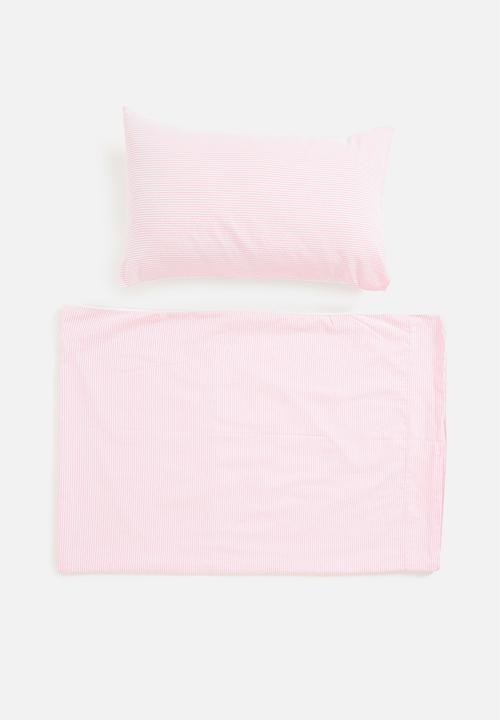 Sixth Floor - Yarn dye duvet cover-Pink