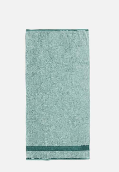 Bathroom Solutions - Lux towel set of 3 - teal