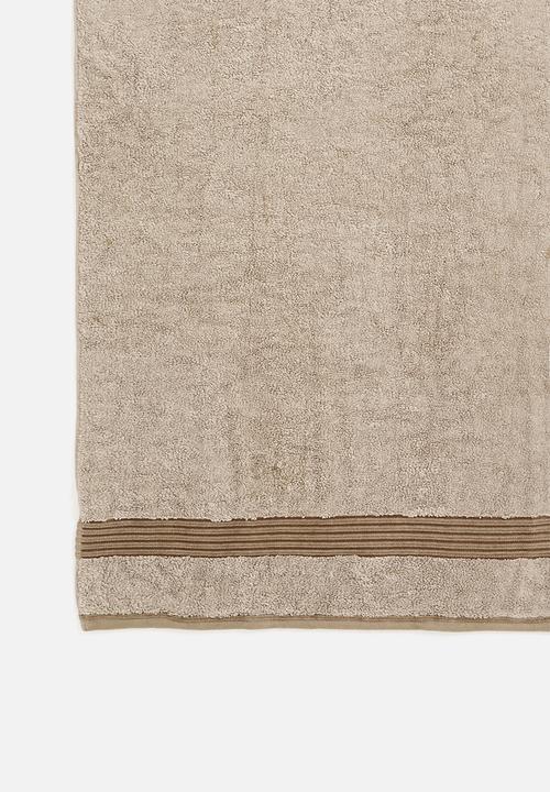 Bathroom Solutions - Lux towel set of 3 - taupe