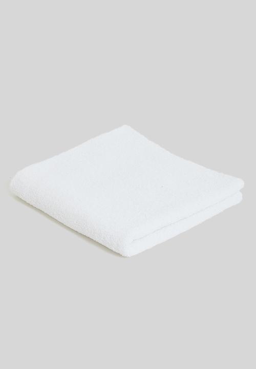 Bathroom Solutions - Lux towel set of 3 - white