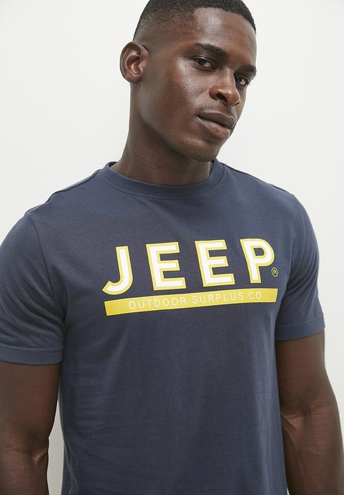 JEEP - Logo icon strong tee - true navy