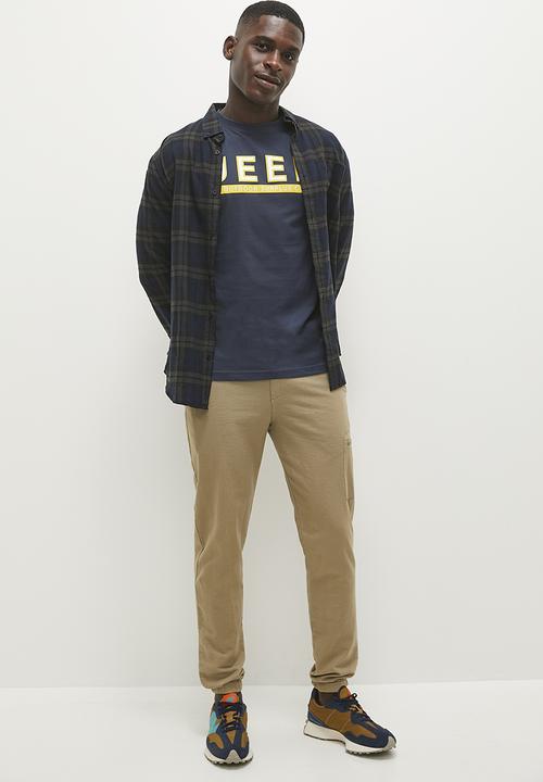 JEEP - Logo icon strong tee - true navy