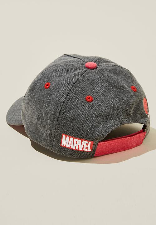 Cotton On - Kids licensed cap - lcn mar retro spiderman/phantom