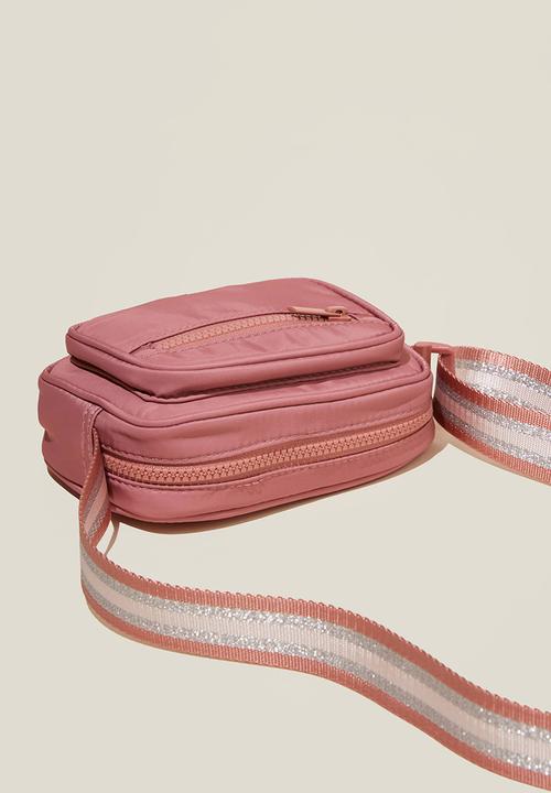 Cotton On - Ciara cross body bag - clay pidgeon/silver