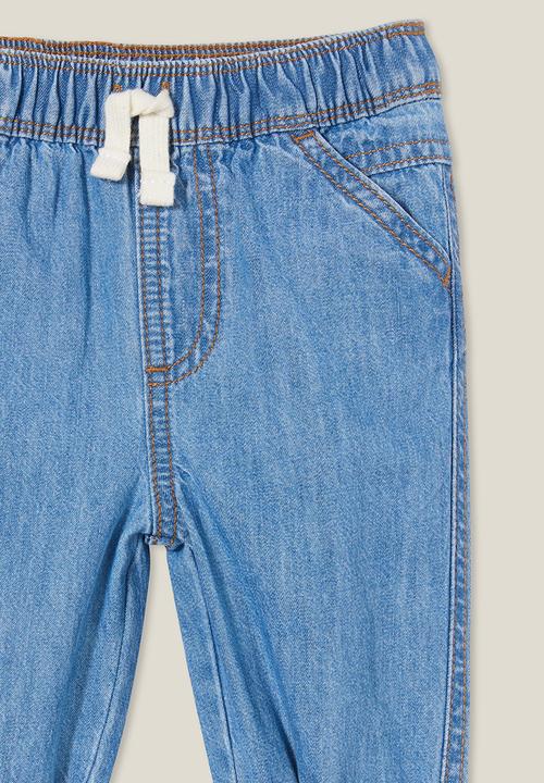 Cotton On - Jace relaxed pant - airlie light blue wash