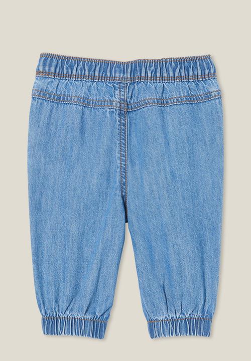 Cotton On - Jace relaxed pant - airlie light blue wash