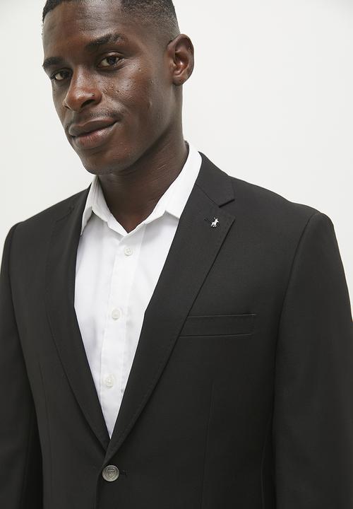 POLO - Bradley custom fit blazer - black