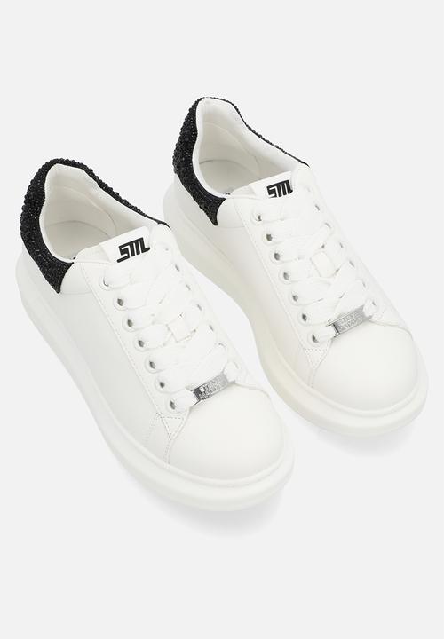 Steve Madden - Gaze-r sneaker - white & black