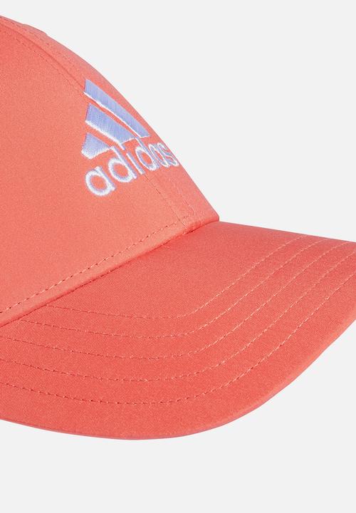 adidas Performance - Embroidered logo baseball cap - prelsc/white