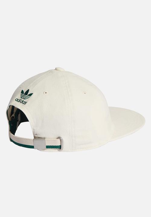 adidas Originals - Low curve cap - white