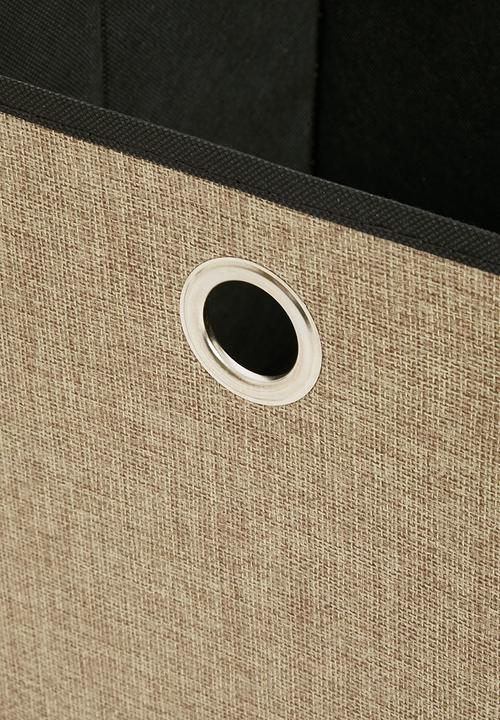 Storage Solutions - Folding storage bin large - brown