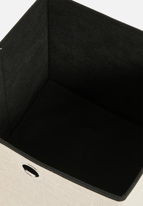 Storage Solutions - Folding storage bin large - beige
