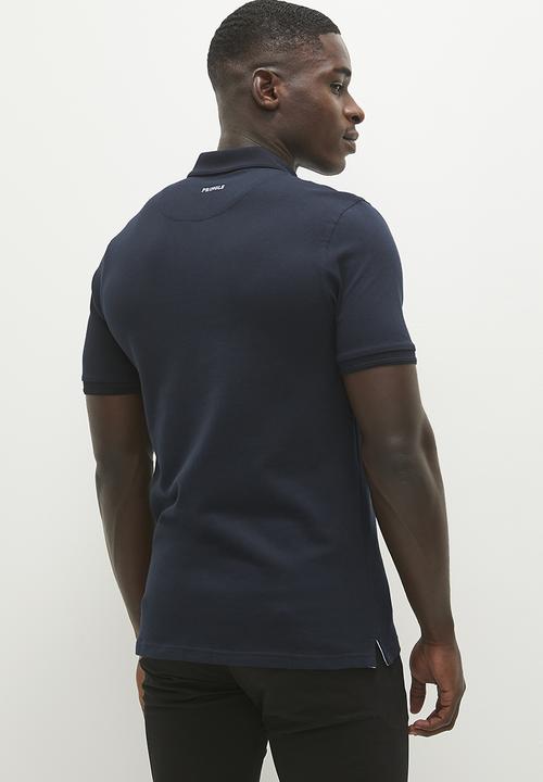 Pringle of Scotland - Pringle austyn pima pique golfer - navy