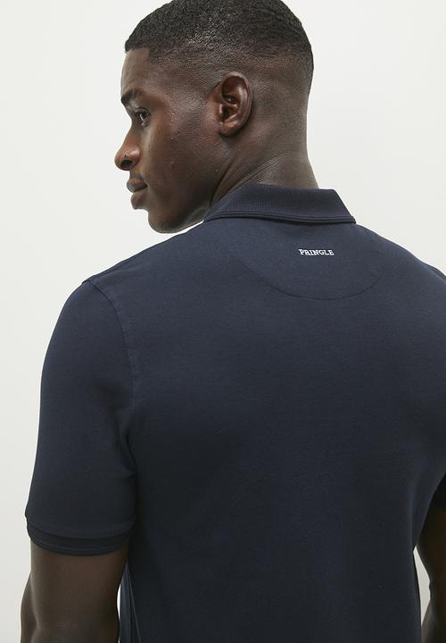 Pringle of Scotland - Pringle austyn pima pique golfer - navy