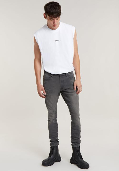 G-STAR - Revend skinny - lt aged destroy