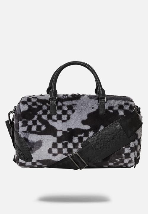 Sprayground - Camo velvet duffel - charcoal