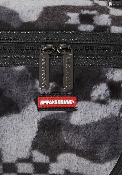 Sprayground - Camo velvet duffel - charcoal
